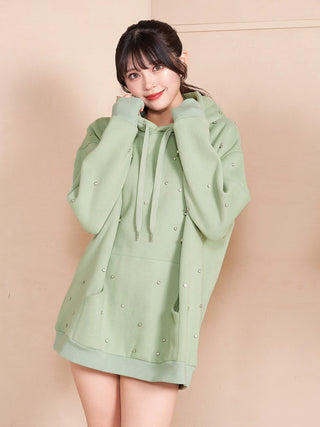 モデル：164cm（着用サイズ：FREE　着用カラー：MNT）