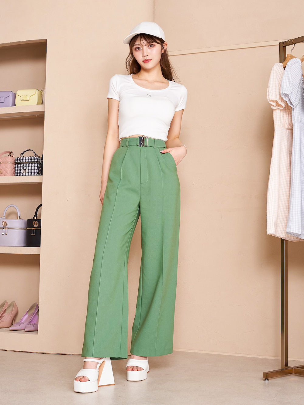 セミルーズスラックスパンツ – Darich (ダーリッチ)