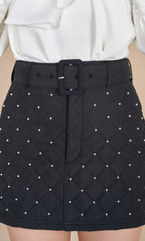 モデル：164cm（着用サイズ：S　着用カラー：BLK）