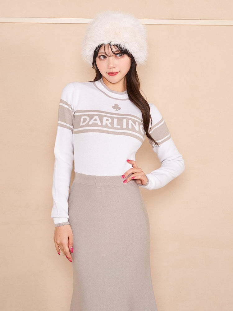 クローバージャガードニットロングワンピース – Darich (ダーリッチ)