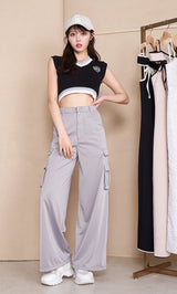 モデル：164cm（着用サイズ：FREE　着用カラー：GRY）