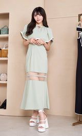 モデル：164cm（着用サイズ：FREE　着用カラー：MNT）