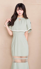 モデル：164cm（着用サイズ：FREE　着用カラー：MNT）