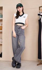 モデル：164cm（着用サイズ：FREE　着用カラー：WHT）