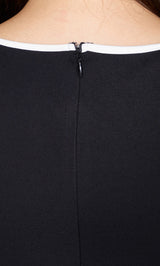 モデル：164cm（着用サイズ：FREE　着用カラー：BLK）