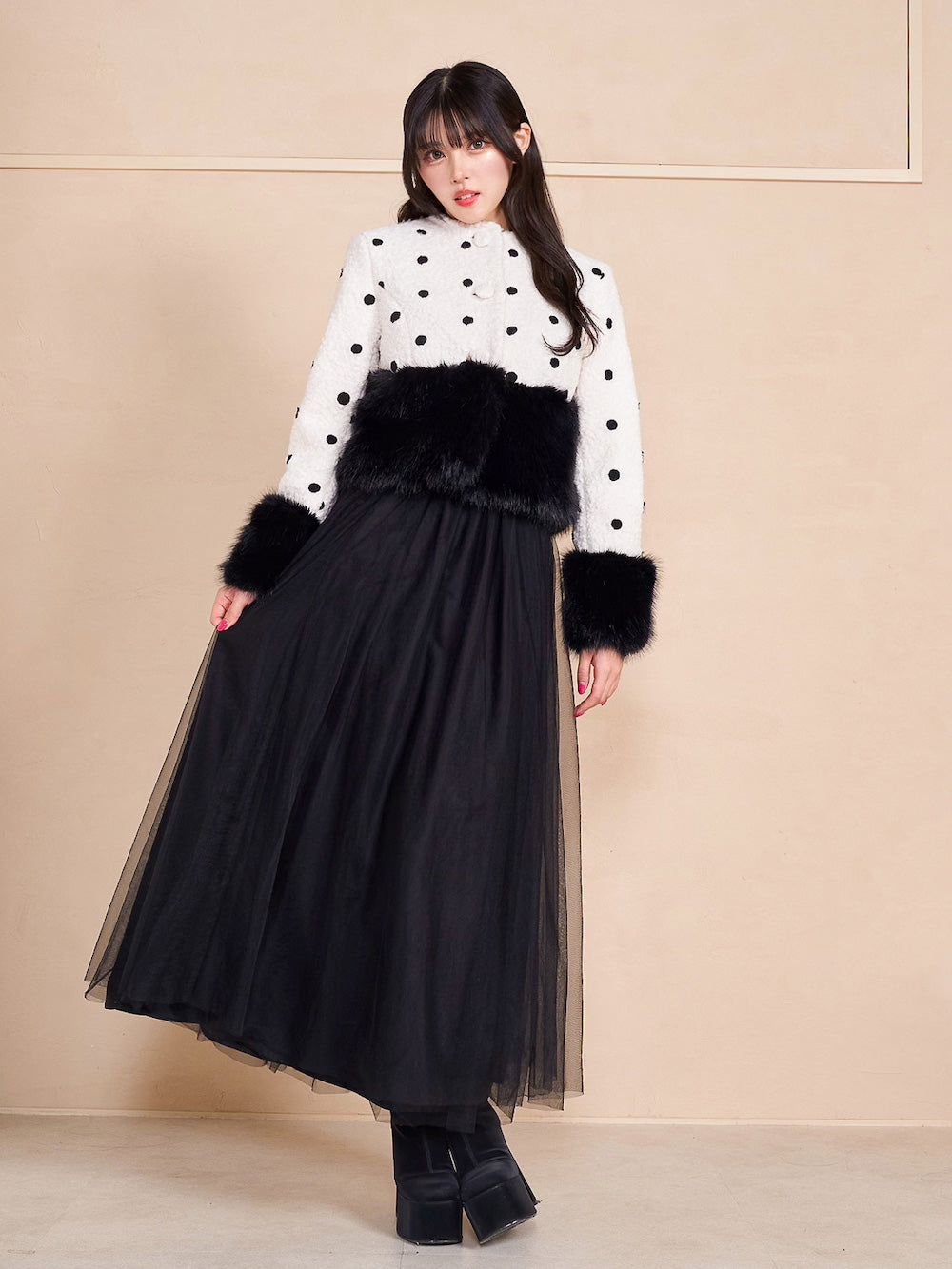 タイムセール❗️4月10日迄　Darich ドッキングブークレージャケット ダーリッチ Darich ドッキングブークレージャケット （ドット