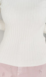 モデル：164cm（着用サイズ：FREE　着用カラー：WHT）