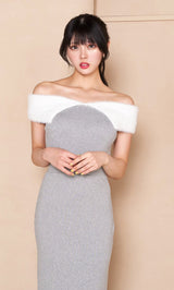 モデル：164cm（着用サイズ：FREE　着用カラー：GRY）