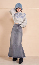 モデル：164cm（着用サイズ：FREE　着用カラー：GRY）
