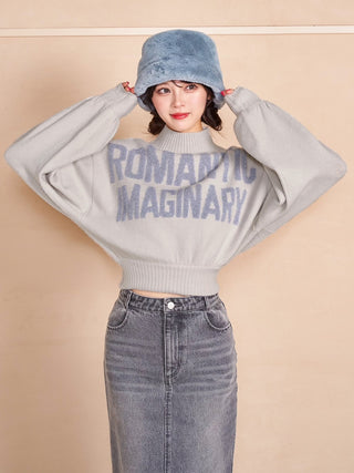 モデル：164cm（着用サイズ：FREE　着用カラー：GRY）