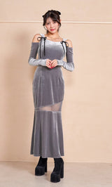 モデル：164cm（着用サイズ：FREE　着用カラー：GRY）