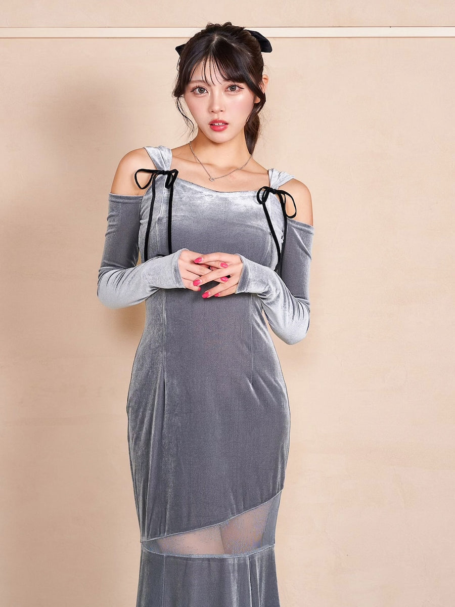 モデル：164cm（着用サイズ：FREE　着用カラー：GRY）