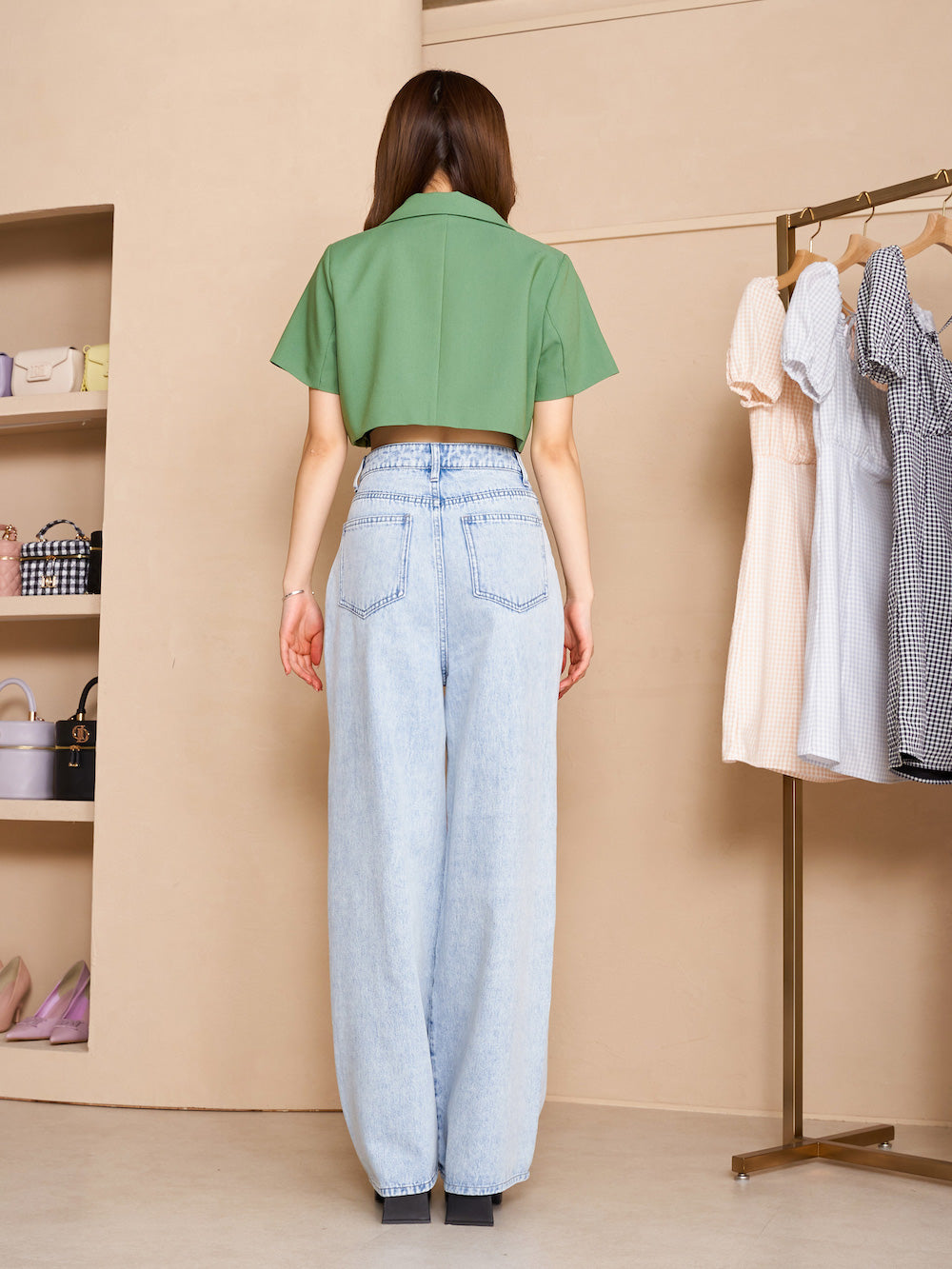 カットアウトデニムパンツ – Darich