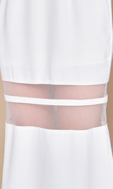 モデル：164cm（着用サイズ：FREE　着用カラー：WHT）