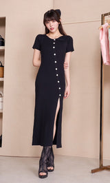 モデル：164cm（着用サイズ：FREE　着用カラー：BLK）