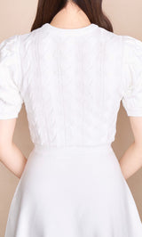 モデル：164cm（着用サイズ：FREE　着用カラー：WHT）