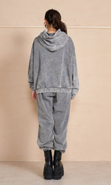 モデル：164cm（着用サイズ：FREE　着用カラー：C-GRY）