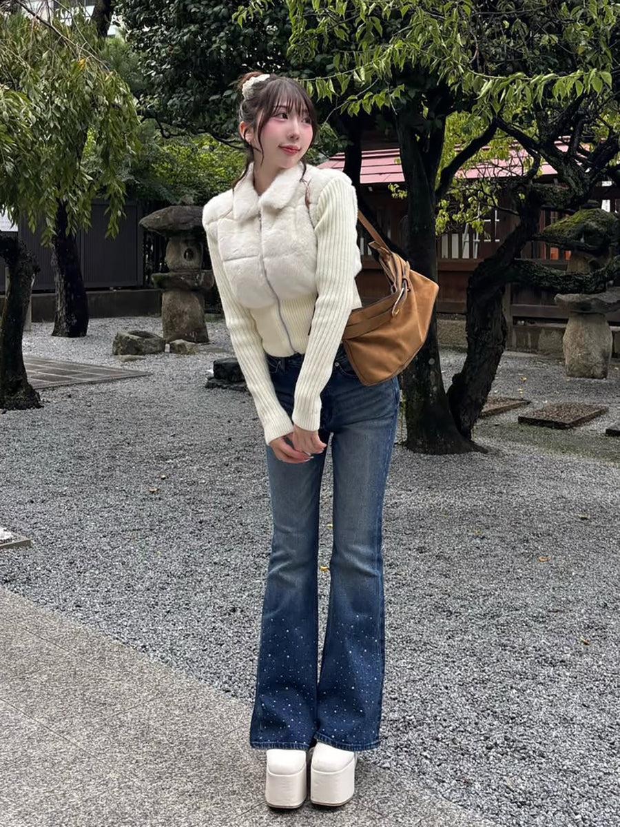 モデル：160cm（着用サイズ：FREE　着用カラー：WHT）
