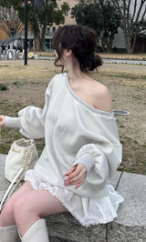 モデル：160cm（着用サイズ：FREE　着用カラー：L-GRY）