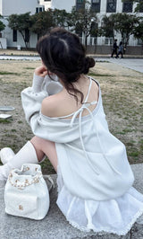 モデル：160cm（着用サイズ：FREE　着用カラー：L-GRY）