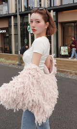 モデル：155cm（着用サイズ：FREE　着用カラー：PNK）
