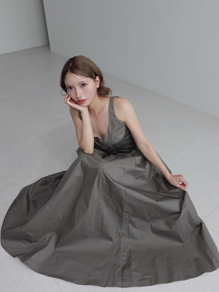 モデル：155cm（着用サイズ：FREE　着用カラー：GRY）