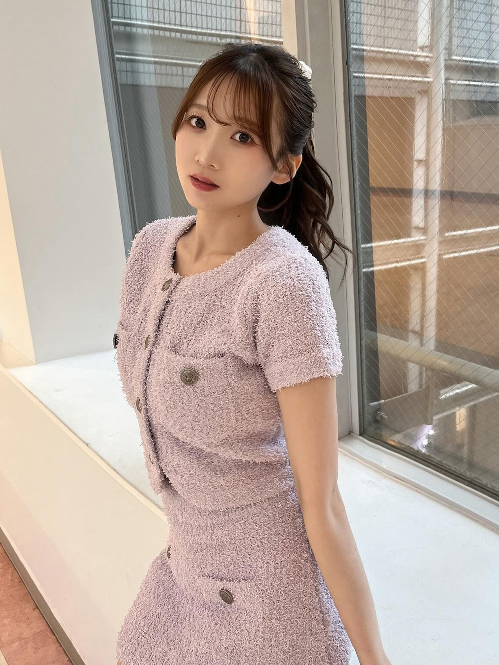 モデル：160cm（着用サイズ：FREE　着用カラー：LLC）