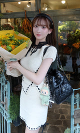 モデル：160cm（着用サイズ：FREE　着用カラー：IVO）