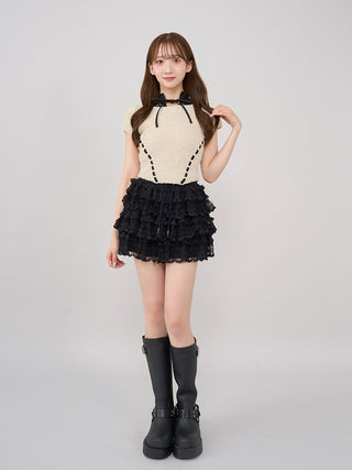 モデル：160cm（着用サイズ：FREE　着用カラー：IVO）