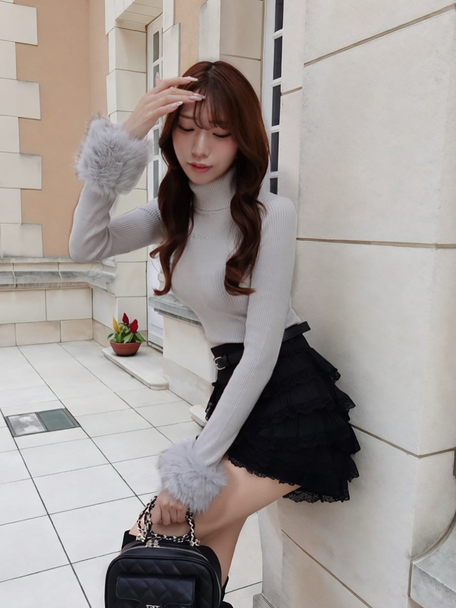 モデル：165cm（着用サイズ：FREE　着用カラー：GRY）