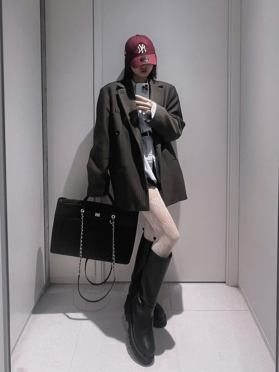 サイズ：FREE　カラー：BLK