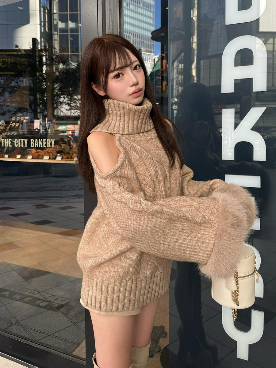 モデル：158cm（着用サイズ：FREE　着用カラー：BEG）
