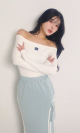 モデル：160cm（着用サイズ：FREE　着用カラー：WHT）
