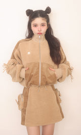 モデル：160cm（着用サイズ：FREE　着用カラー：BEG）