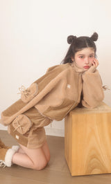 モデル：160cm（着用サイズ：FREE　着用カラー：BEG）