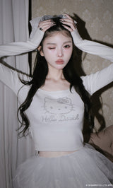 モデル：160cm（着用サイズ：FREE　着用カラー：WHT）