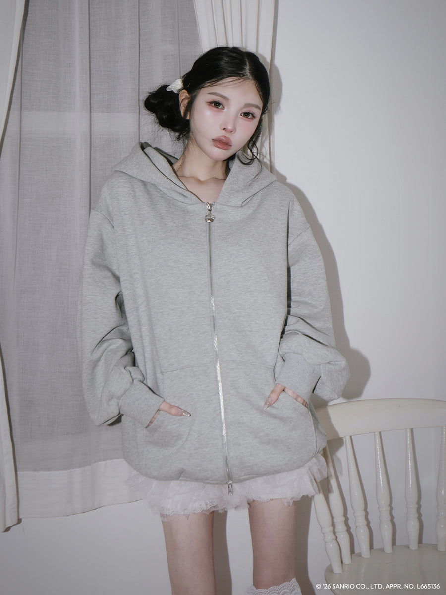 モデル：160cm（着用サイズ：FREE　着用カラー：GRY）