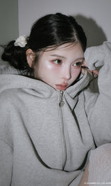 モデル：160cm（着用サイズ：FREE　着用カラー：GRY）