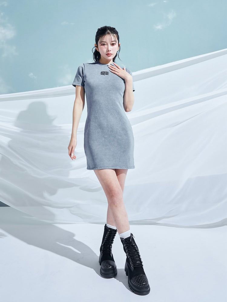 カットデニムミニワンピース – Darich (ダーリッチ) カットデニムミニワンピース – Darich (ダーリッチ)
