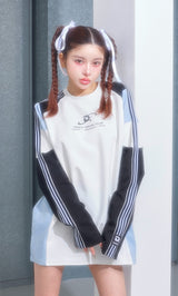 モデル：160cm（着用サイズ：FREE　着用カラー：WHT）
