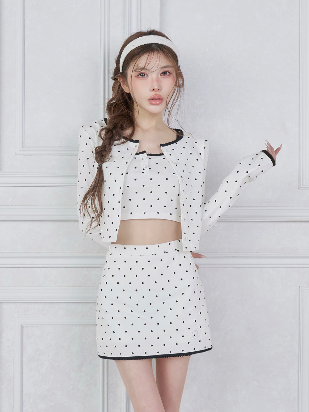 Compact Dot 3 Piece - wht