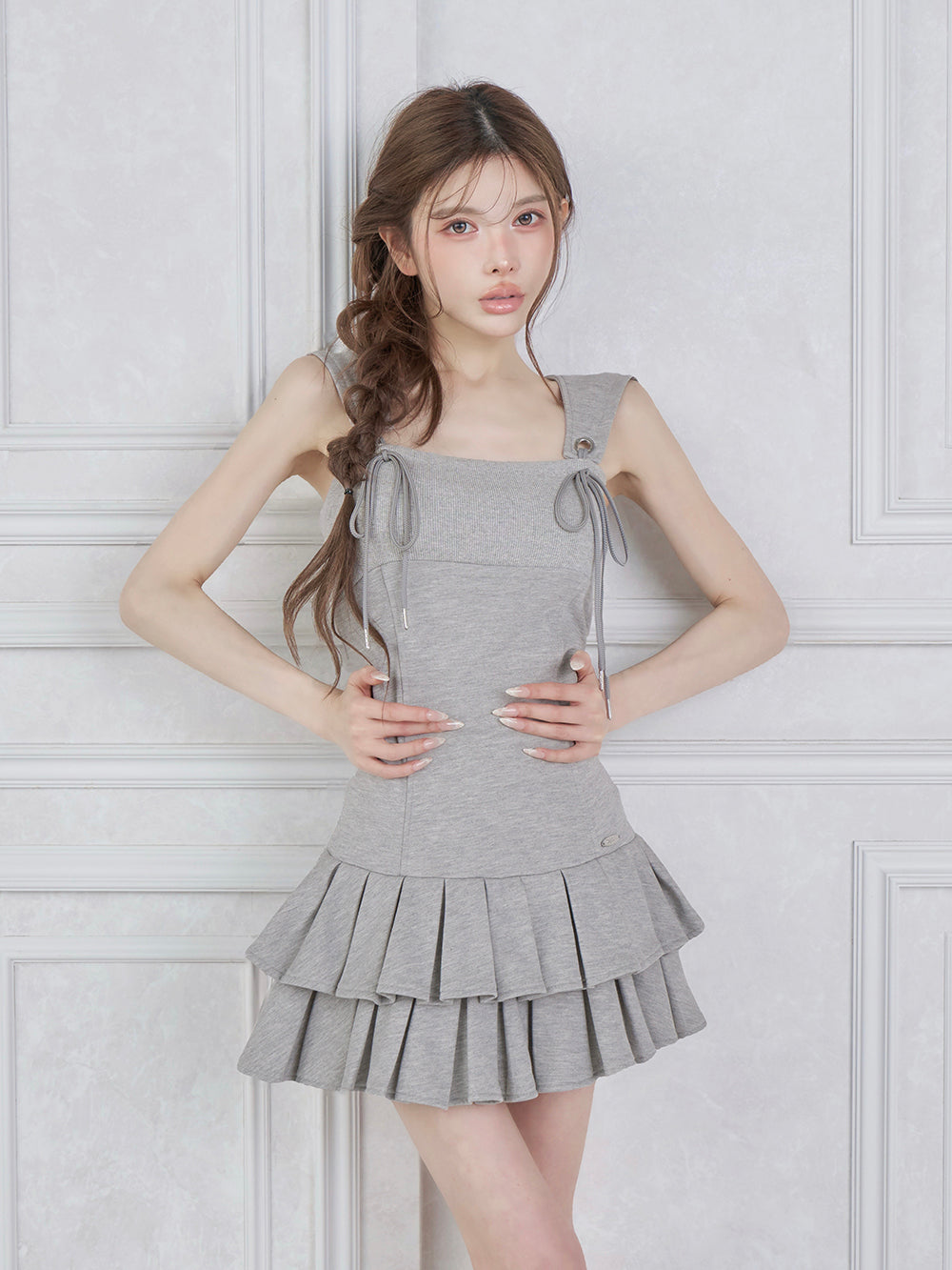Darich シルエットフレアミニワンピース　F 美シルエットフレアミニワンピース – Darich