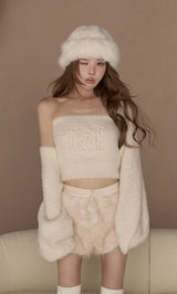 モデル：160cm（着用サイズ：FREE　着用カラー：IVO）