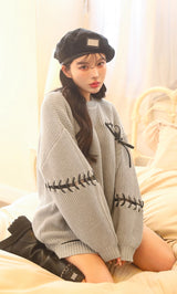 モデル：160cm（着用サイズ：FREE　着用カラー：GRY）