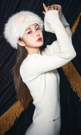 モデル：160cm（着用サイズ：FREE　着用カラー：WHT）
