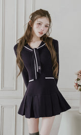 モデル：160cm（着用サイズ：FREE　着用カラー：NVY）