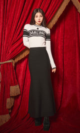 モデル：160cm（着用サイズ：FREE　着用カラー：BLK）