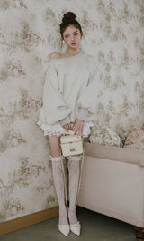 モデル：160cm（着用サイズ：FREE　着用カラー：L-GRY）