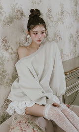 モデル：160cm（着用サイズ：FREE　着用カラー：L-GRY）