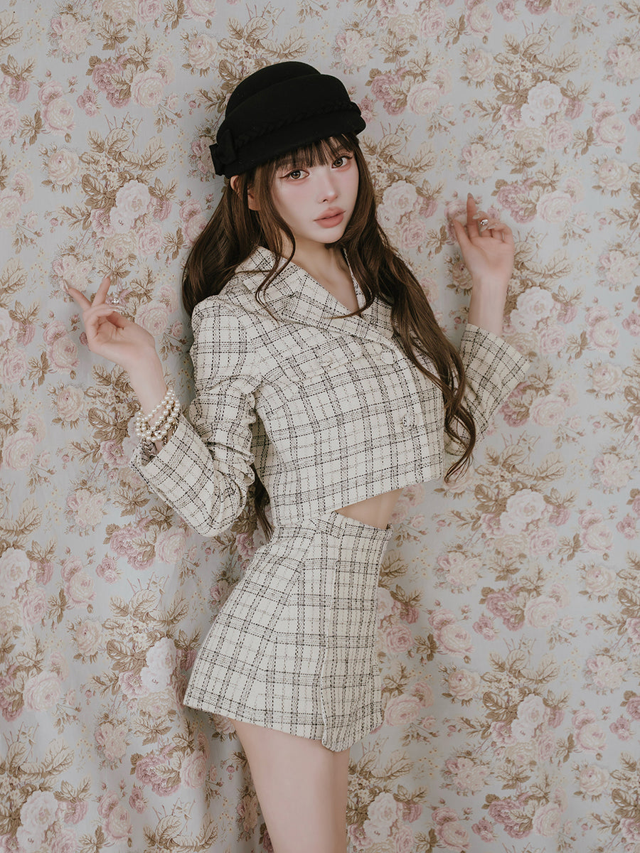 モデル：160cm（着用サイズ：S　着用カラー：MIX）